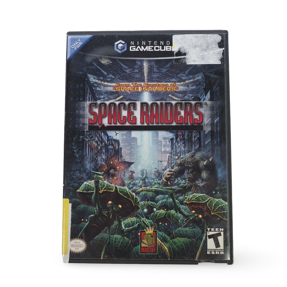Space Raiders Nintendo GameCube 2004 CIB Complete w/ Manual Disc Tested